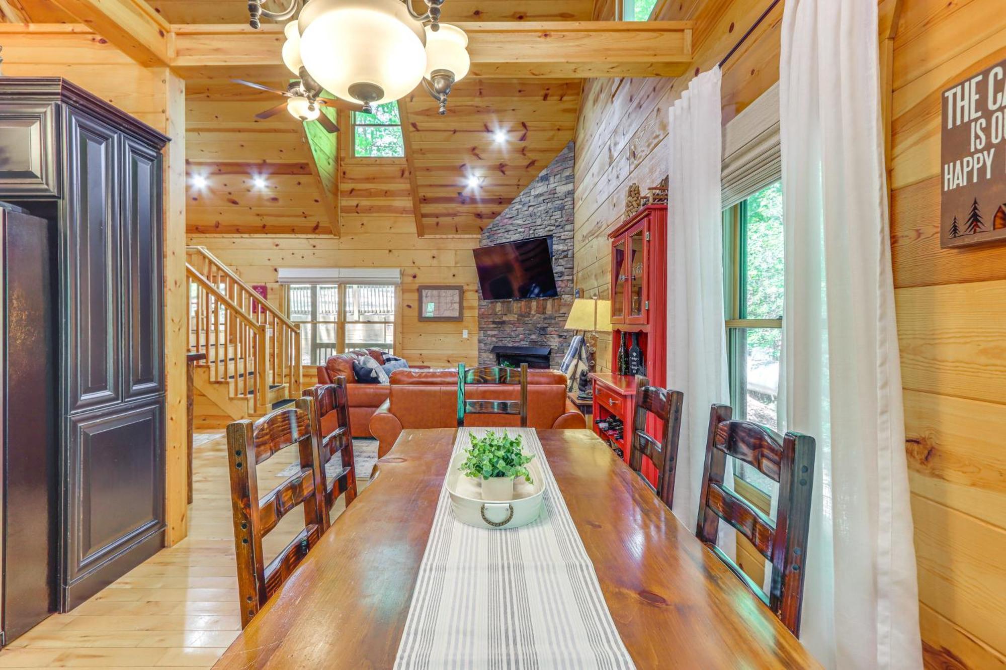 Lakeside Cabin Game Room, Dock, Orchard, Wineries Ellijay Eksteriør billede