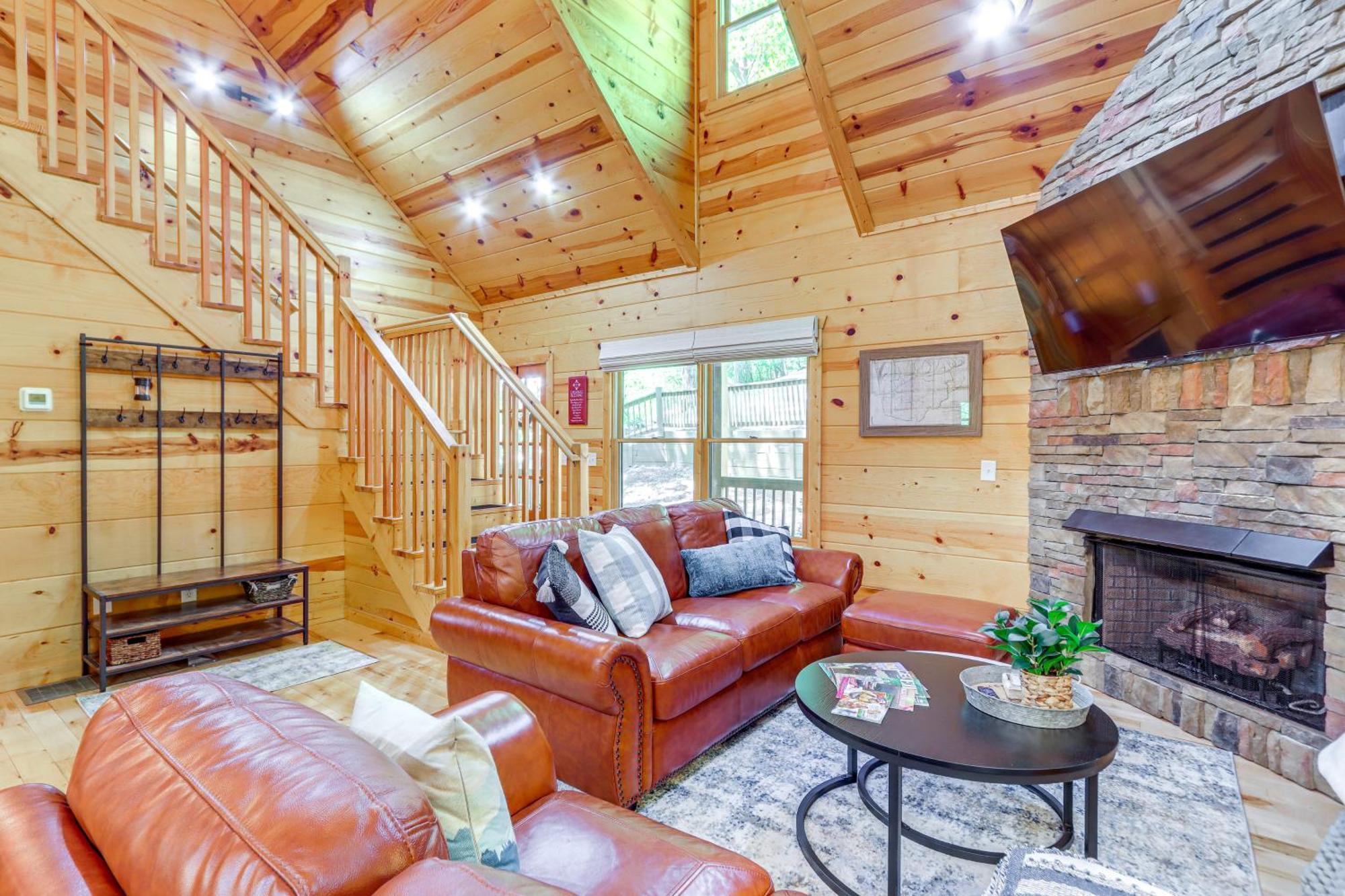 Lakeside Cabin Game Room, Dock, Orchard, Wineries Ellijay Eksteriør billede
