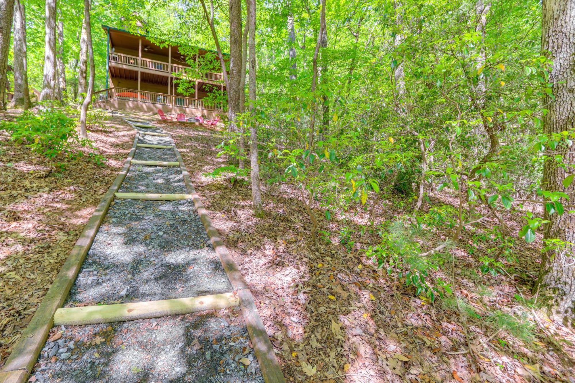 Lakeside Cabin Game Room, Dock, Orchard, Wineries Ellijay Eksteriør billede
